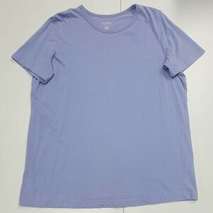 Women Pullover Shirt All American Comfort -Purple-  Size Large